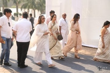 Celebs Condolence To Sridevi At Mumbai